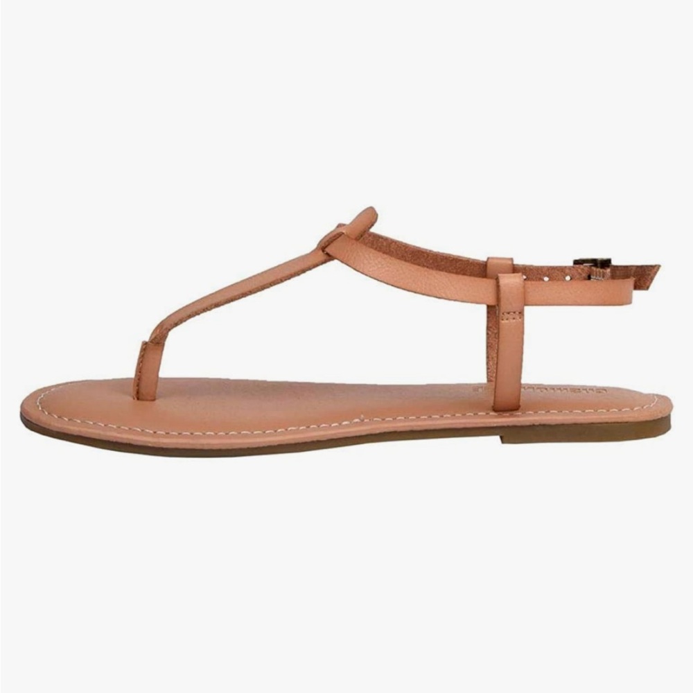 Cushionaire Clea Sandals size 7 natural